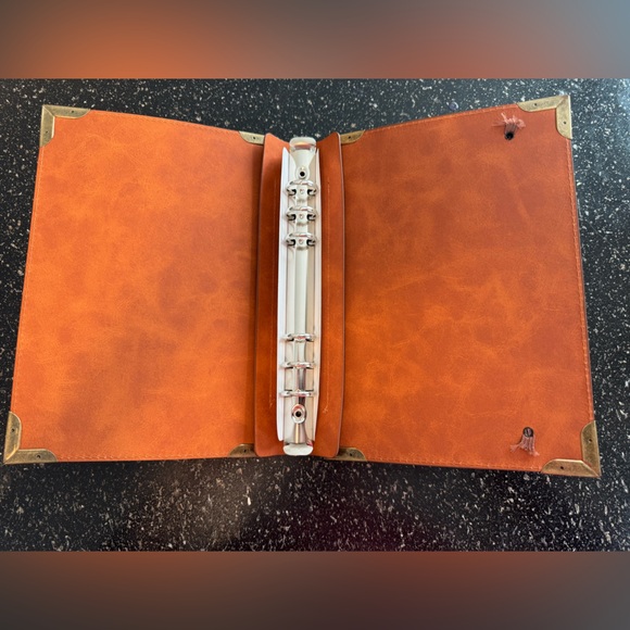 Brown Sun Design binder journal card holder NWT - Picture 3 of 5